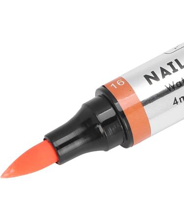 Nail Art Polish Pen Safe Reliable Nail Polish Pen Non toxic with High Performance for Manicurist for Nail Salons(16) - Buy Online on GoSupps.com