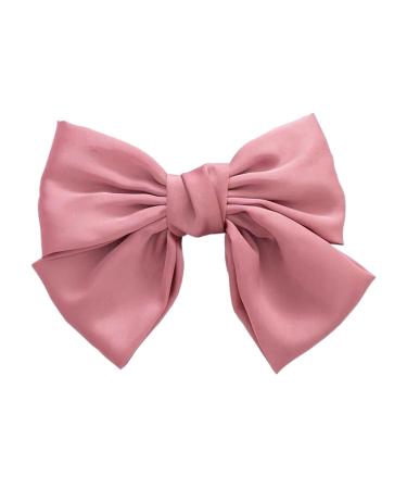 AFBORD Women Hair Barrette Daily School Hair Barrette Satin Pink