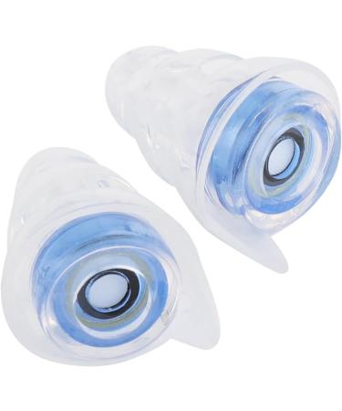 High Fidelity Concert Ear Plugs | 27dB Noise Reduction for Musicians & Festivals | Anti-Noise Earplugs (Blue - Buy Online on GoSupps.com