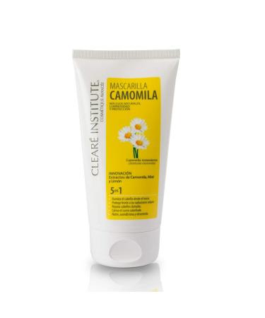 Clear Institute |Chamomile mask |Nourishes maintains & dismantled |Golden shine & charisma |95% natural ingredients |Soothes the scalp |With chamomile extract | 150 ml