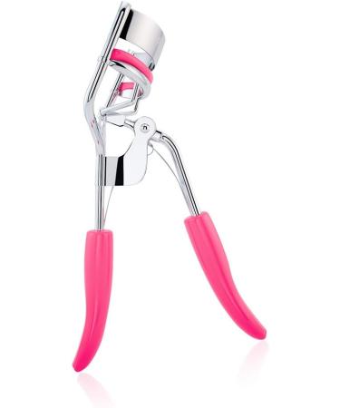 Satin Pouch Silicone Eyelash Curler for Dramatic Long Lasting Curls - No Pinching, Straight Flat Lashes Friendly - Buy Online on GoSupps.com
