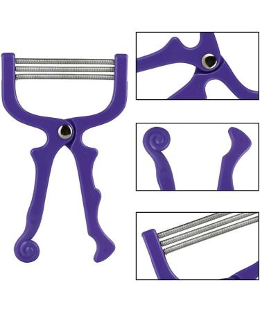 AHEOVSD Handheld Facial Hair Removal Threading Tool Set - 2 Pieces | Women's Face Epilator for Hair Removal | Beauty Tools - Random Color - Buy Online on GoSupps.com