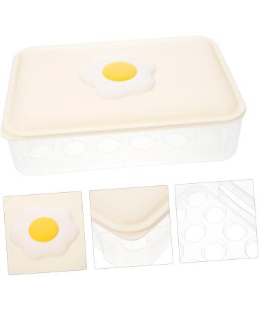 Zerodeko 1pc 24 Organizer Egg Case Refrigerator Fridge Household Compartment Tray Container Stackable Grid - Buy Online on GoSupps.com