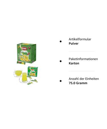 Buy Koza Lemon Instant Beverage Powder - 50 Pack | Hot & Cold Drink Mix | Turkish Tea & Iced Tea Lemon | Perfect for Refreshing Beverages - Buy Online on GoSupps.com