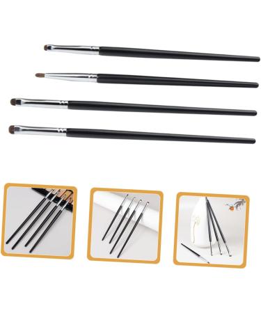 FOYTOKI 4pcs eye makeup kit eye liner brush for makeup eyeshadow brush eye precision brush - Buy Online on GoSupps.com