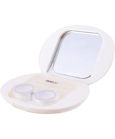 Buy Milist Portable Mini Contact Lens Containers with Mirrors - Black & White Eye Care Set for Travel | International Shipping Available - Buy Online on GoSupps.com