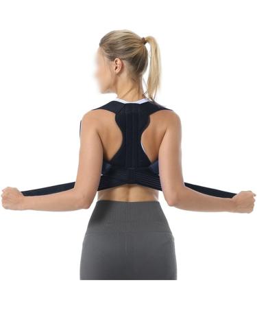 DFHBFG Posture Corrector Upper Back Brace - Adjustable Support & Neck Relief for Pain - International Shipping Available - Buy Online on GoSupps.com