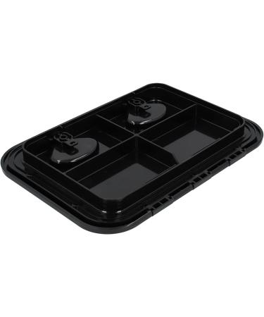 Shop Deck Access Hatch | Marine Boat Inspection Hatch Cover with Lock 17-1/4x12-3/8in (White & Black) International Shipping Available - Buy Online on GoSupps.com
