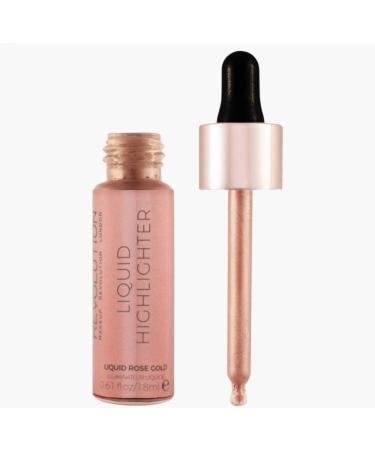 Buy Revolution Liquid Highlighter Rose Gold - Radiant Glow for All Skin Types | Fast International Shipping - Buy Online on GoSupps.com