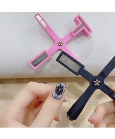 5 In 1 Fancy Cat Eye Magnet 5 In 1 Cat Eye Magnet Tools for Nails 5 In 1 Nail Magnets for Cateye Gel Polish Tools Nail Art Design Diy Home Salon (Pink) - Buy Online on GoSupps.com
