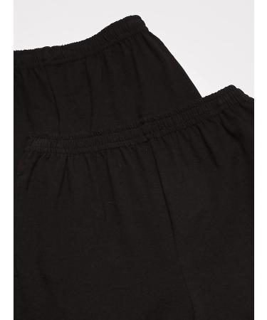 Hanes Boys Jersey Shorts (Pack of 2) - Medium Black | Comfortable Fit - Buy Online on GoSupps.com
