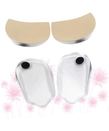 NOLITOY Heel Correction Insoles - 2 Pairs Half Heel Lift Inserts for Comfort & Support - Ideal for Shoe Pads - International Shipping Available - Buy Online on GoSupps.com