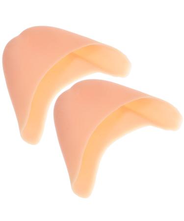 Beavorty Pair Toe Caps Topper Cover Protector Coussin Silicon Toe Cap Foot Cushion Protector Caps Insoles for High Heels Hot Electric Waist Girdle Shoe Spray Deodorizer So Soft