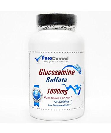 Glucosamine Sulfate 1000mg // 200 Capsules // Pure // by PureControl Supplements