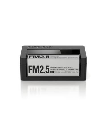 PATRICKS | FM2.5 Matte Pomade for Men's Hair | Medium - High Hold Styling Product | Thickening Paste | Travel Friendly | Sulfate Free | Water Resistant | 75g
