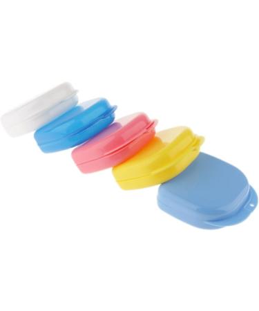 Shop Small Medium Open Storage Denture Case - Blue | Durable PP Material | International Shipping Available - Buy Online on GoSupps.com