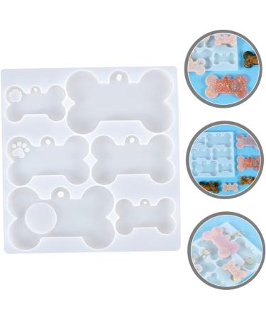 FUNOMOCYA Candy Molds Bone Jewelry Mold Bones Labels Decor Diy Mold Wok Diy Silicone Bone Pendant Mold Flexible Supplies - Buy Online on GoSupps.com
