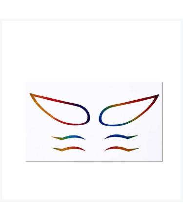 Double-sided eyelid sticker - Reusable - Eyeliner and eyelashes - Fashion - Makeup - Eyeliner - Eyeshadow - Face - Makeup sticker - Glitter sticker (China)