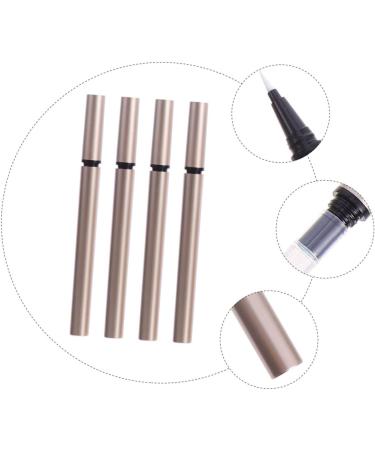Beavorty 4pcs Eyeliner Empty Refillable Mascara Tube Eyeliner Pen Liquid Pen Fine Brush Plastic Make up - Buy Online on GoSupps.com