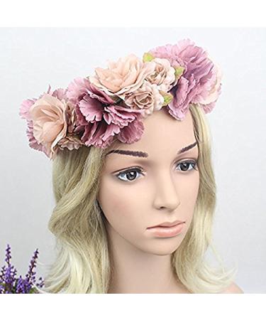 Buy Flower Crown Wreaths | Elegant Wedding Headbands & Hair Garlands for Every Occasion - Buy Online on GoSupps.com
