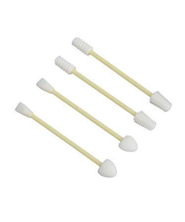 Silicone Cotton Swabs - 4pcs Double Tipped Reusable Makeup & Ear Buds | Eco-Friendly & Safe for Baby Beauty - Buy Online on GoSupps.com