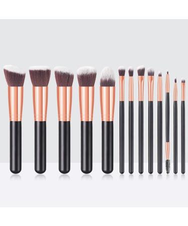 Buy 14-Piece Makeup Brush Set | 5 Large & 9 Small Tools for Flawless Application - International Shipping Available - Buy Online on GoSupps.com