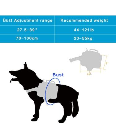 Dog Saddle Bag Backpack for Travel Camping Hiking - COB Coyote Brown - Buy Online on GoSupps.com