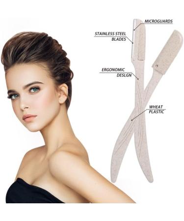 6 Pcs Dermaplaning Blades for Women - Facial Hair Remover & Eyebrow Razor - Buy Online on GoSupps.com