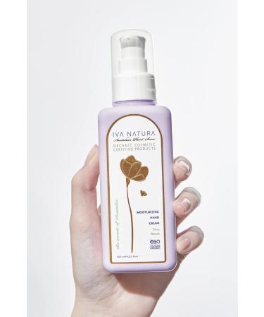 Buy IVA NATURA Organic Moisturizing Hand Cream with Mandalina Flower Extract 125 ML - Hydrate & Nourish Your Skin - International Shipping Available - Buy Online on GoSupps.com
