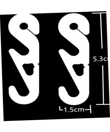 150 Pieces Mask Clip & Extension Buckle - Durable Mask Holder & Bracket for Comfortable Wear - Ideal for Facial Masks - White - Buy Online on GoSupps.com