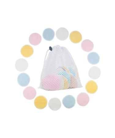 16pcs Face Wash Cosmetics Tool Face Wipe Pad Makeup Remover Pad Cleansing Cotton Washable