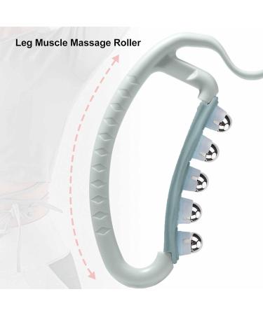 Cellulite Massager & Muscle Massage Device - 360 Magnetic Ball Pain Relief for Shoulders Arms Buttocks Back Stomach & Legs - Buy Online on GoSupps.com