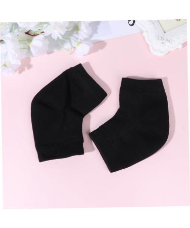 Ipetboom 1 Pair Gel Heel Socks Hydrating Heel Protector Womens Socks Plantar Socks Silicone Heel Protector Open Toe Socks Ankle Socks Anti-Crack Socks Sole of Foot Ripstop Socks Size 1 - Buy Online on GoSupps.com