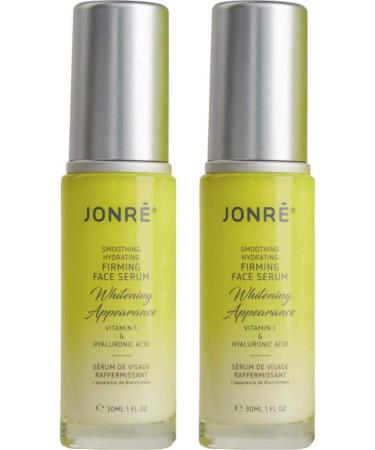 Jonre Anti Aging Serum Firming Face Serum Whitening Appearance Dark Spot Remover Vitamin C Serum & Hyaluronic Acid 1oz. (Two Pack) (Day & Serum Cream Kit) (FaceSerum(twopack))