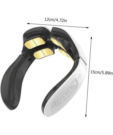 Partykindom Neck Massage Device Set - Electric Massage Strap & Globe - Deep Tissue Neck Pad for Office & Home - Durable ABS - Relaxation & LongeVity - Buy Online on GoSupps.com