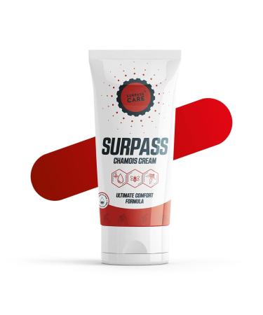 SURPASS Natural All-Sports Anti-Chafing Chamois Cream for Friction Rubbing and Inner Thighs Chafing | Soothing Organic Formula for Enhanced Comfort During Workout | Saddle Sores Prevention (170ml)