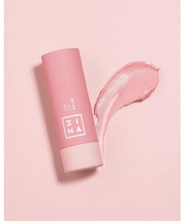 3INA MAKEUP - Vegan - The Lip Balm - Pink - Intensive Lip Balm - Hydrating Lip Care Chapstick - Moisturizing - Nourishing - Protects and Restores Dry Lips - Soft Natural Finish - Cruelty Free - Buy Online on GoSupps.com