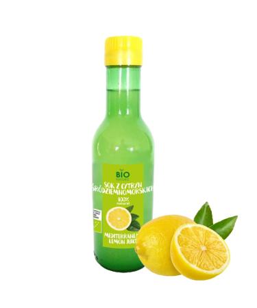 Juice of Mediterranean lemons 100 BIO 250 ml BioNaturo