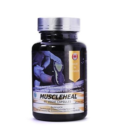 Natrihealth MuscleHeal Reduce Joint Pain Associated with Osteoarthritis 60 Veggie Capsules