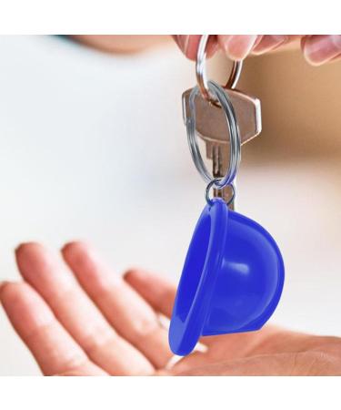 IMIKEYA Construction Hat Keychain 6pcs Mini Helmet Key Rings Safety Helmets Hard Hats Pendant Charms Construction Party Favors Blue - Buy Online on GoSupps.com