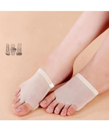 Buy Honeycomb Fabric Forefoot Pads - Anti-Slip Ballet Cushion for Dancing Shoes | Size S - Buy Online on GoSupps.com