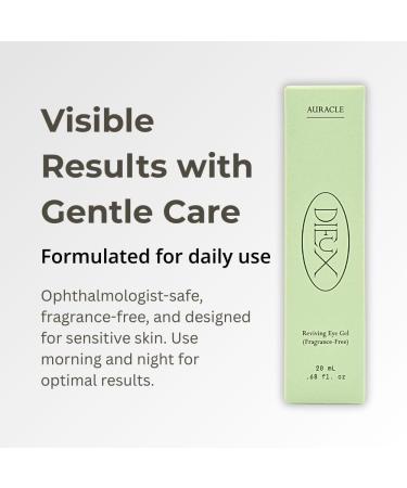 Dieux Auracle Reviving Eye Gel Fragrance Free 0.68 Oz - Buy Online on GoSupps.com