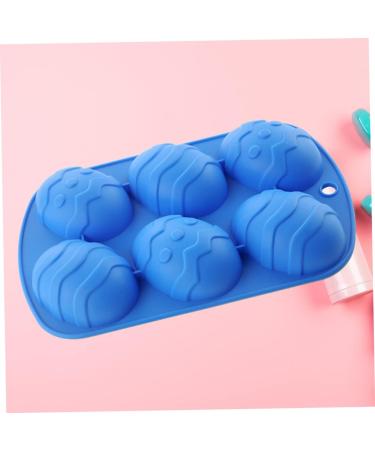 OUNONA 2pcs Jelly Filled Candy Easter Party Cake Easter Dessert Mould Easter Candle Jelly Soap Easter Party Favors Shot Mold Silicone Molds Silicone Fondant Mold Biscuit Egg 2pcs Blue - Buy Online on GoSupps.com