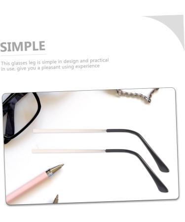 Iwowhero Replacement Glasses Legs | Universal Metal Spare Parts for Sunglasses & Eyeglasses - 2 Pairs for Men & Women - Buy Online on GoSupps.com