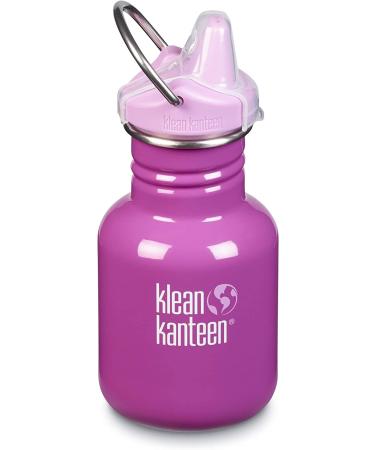 Klean Kanteen Kid Classic 12oz with Kid Sippy Cap Bubble Gum