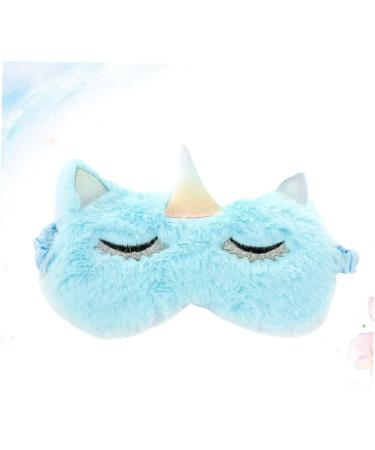 Beaupretty 3pcs Cute Sleeping Mask Set - Cartoon Eye Masks for Women Kids & Men - Sky Blue Night Blindfolds & Eyeshade - Buy Online on GoSupps.com