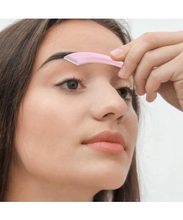 Beavorty 6-Piece Meniscus Anti-Scratch Eyebrow Trimmer Set - Stainless Steel Face Hair Removal for Women | Eyebrow Cutter & Raspers - Perfect Cosmetics Tool - Buy Online on GoSupps.com