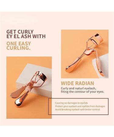 Effortless Lash Curler: Instant Eye-Opening Effect Easy-to-Use Eyelash Curling Tool-Design for Home & Travel(TL-JMJ-4) - Buy Online on GoSupps.com