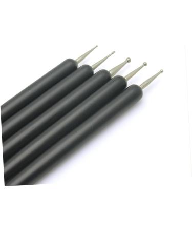 minkissy Pens Set nail art pen manicure pen dot painting tools nail art polish pens manicure tools professional nail brush nail art drill pen nail art Accessory picker dual purpose Drill 15.7*0.4CM Black - Buy Online on GoSupps.com