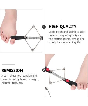 MILISTEN Thumb Protector - Elastic Bunion Straightener Belt & Bunion Relief with Exercise Bands | Best Spacers & Separators for Comfort - Buy Online on GoSupps.com